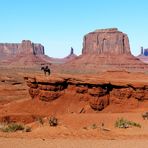 USA 2011 - Autorundreise "Grand Circle" - "Klassische Westernszene" im Monument Valley