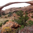 USA 2011 - Autorundreise "Grand Circle" - Landscape Arch im Arches N.P: