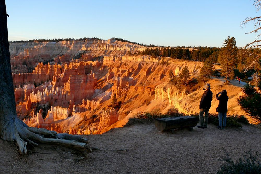 USA 2013 - Rundreise "Grand Circle" (1) - Sonnenaufgang im Bryce Canyon