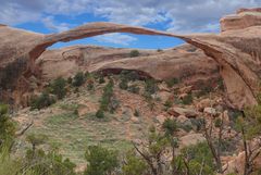 USA 2013 - Rundreise "Grand Circle"  (11) - Landscape Arch im Arches Nationalpark