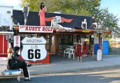 USA 2018 - In Seligman, der Geburtsstätte der Route 66