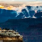 USA, Grand Canyon, Schauspiel zum Sonnenuntergang