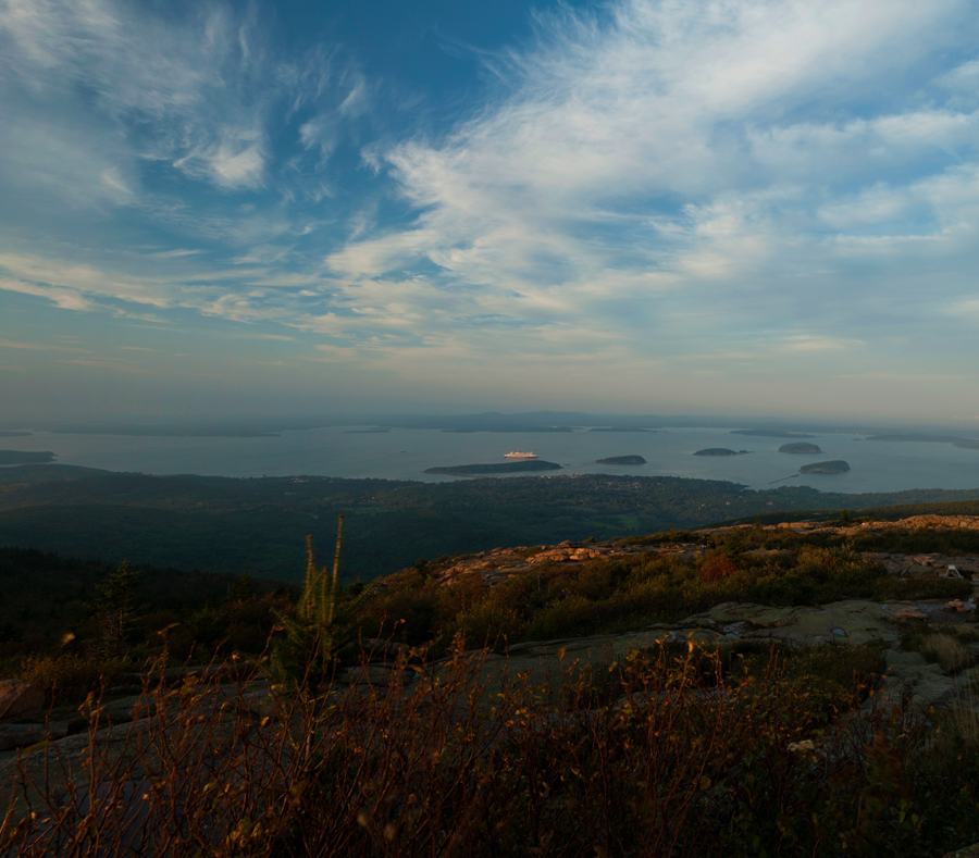 USA Neuengland-Reihe: Acadia Nationalpark - Blick vom Cadillac Mountain