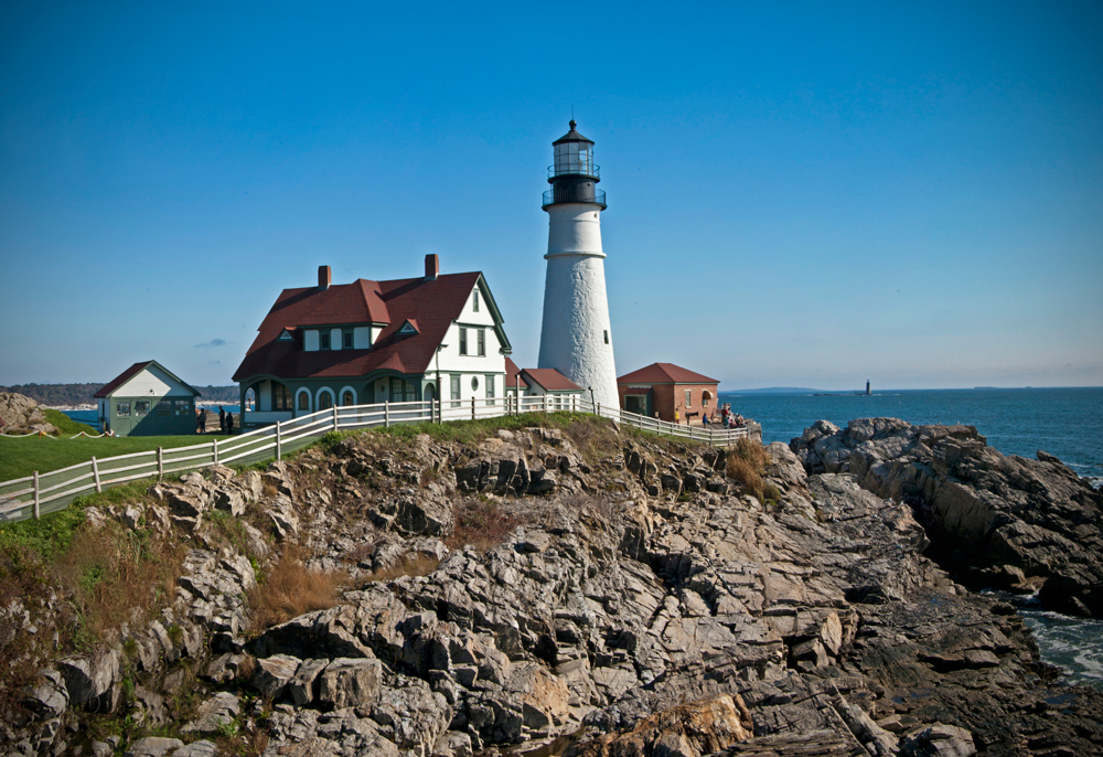 USA Neuengland-Reihe: Portland Headlight