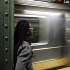 USA, NY-    Momentaufnahme in der Subway-Station