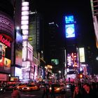 USA-NY, Times Square bei Nacht, Leuchtreklame pur