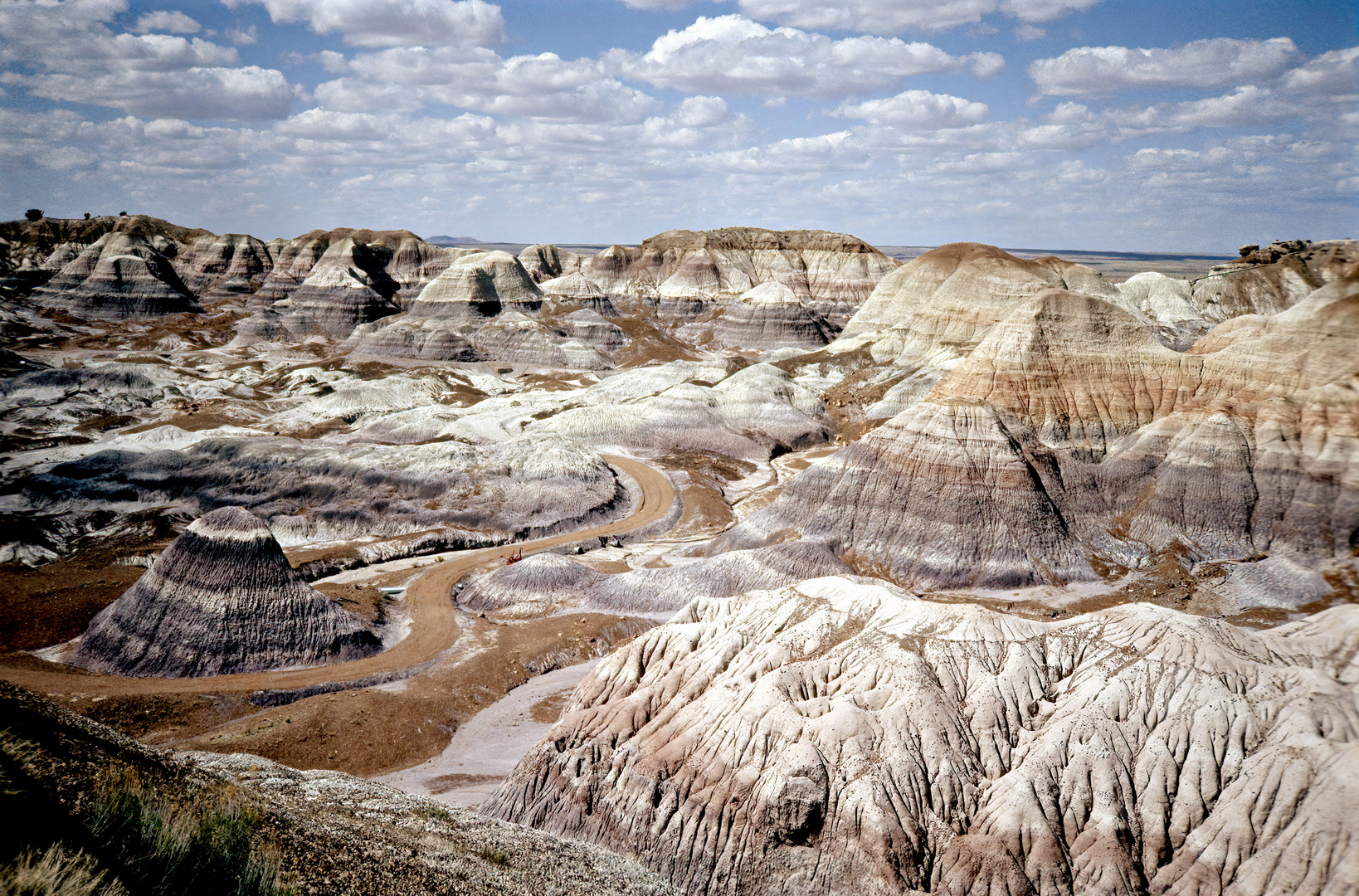 USA - Petrified Forest Nationalpark on Fujichrome