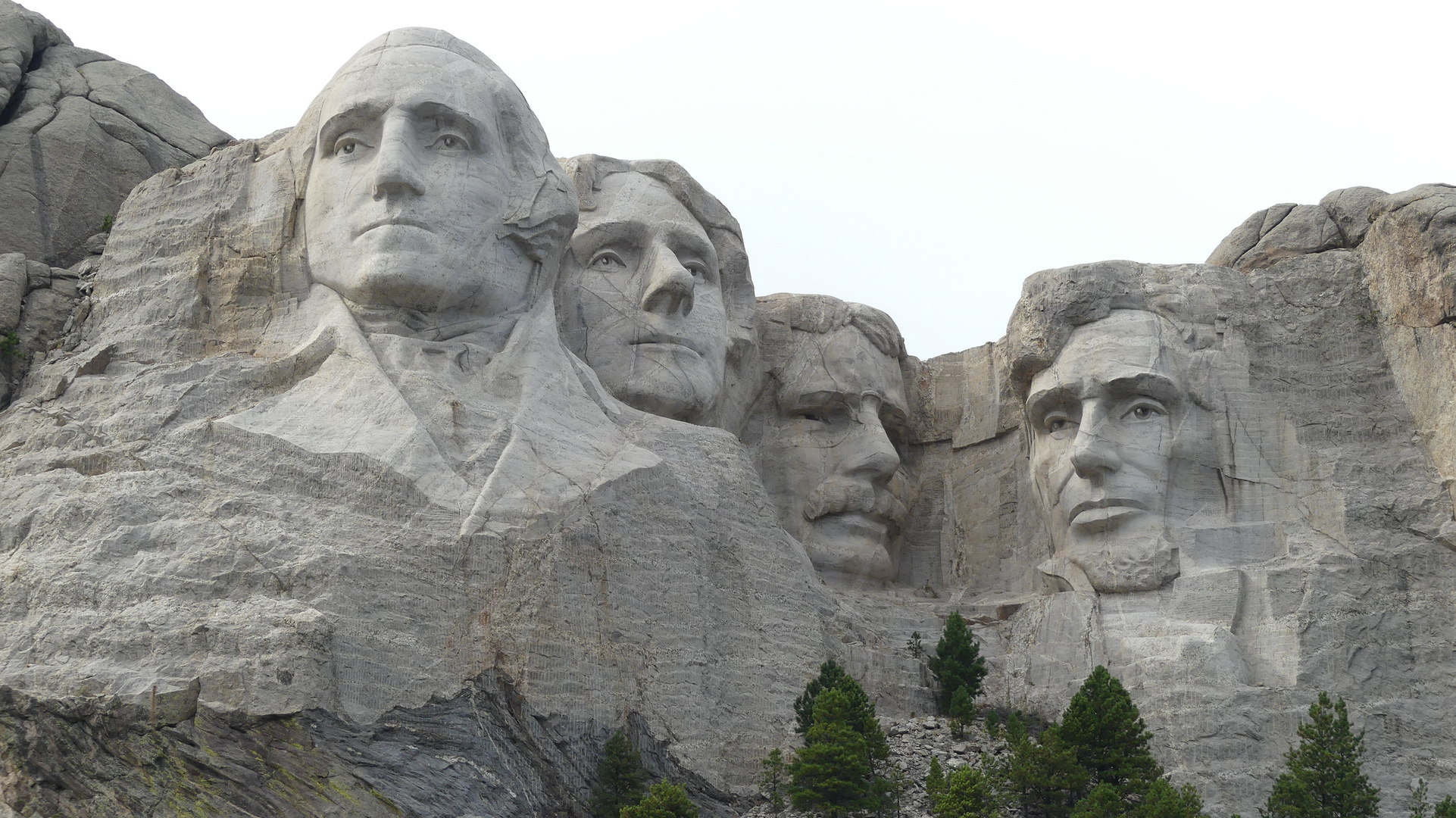 USA-Reise 2018 - Präsidentenbesuch am Mt. Rushmore