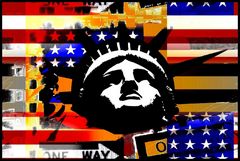 USA-Reload(Collage-Arbeit )