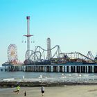 USA-Südstaaten: Die Pier von Galveston am Golf von Mexiko (Texas)