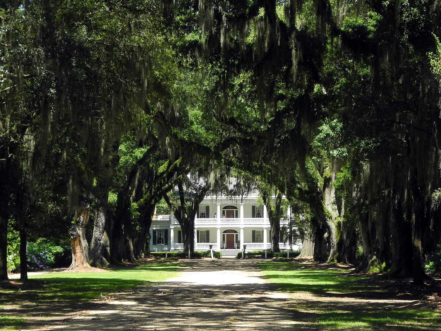 USA-Südstaaten: Natchez-Mississippi, "Rosedown-Plantation", Herrenhäuser