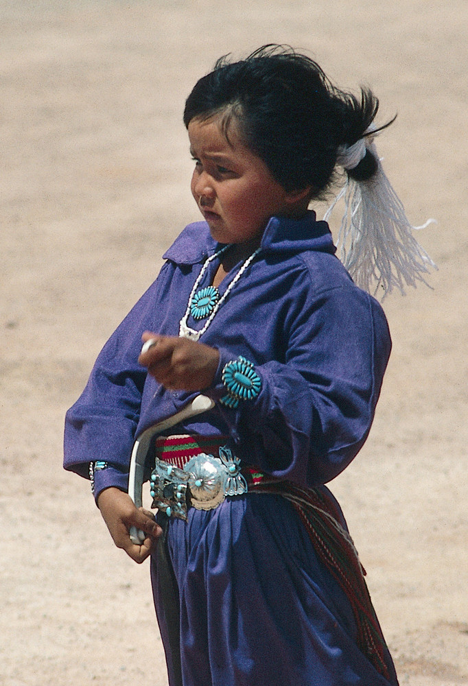 USA Utah Indianermädchen