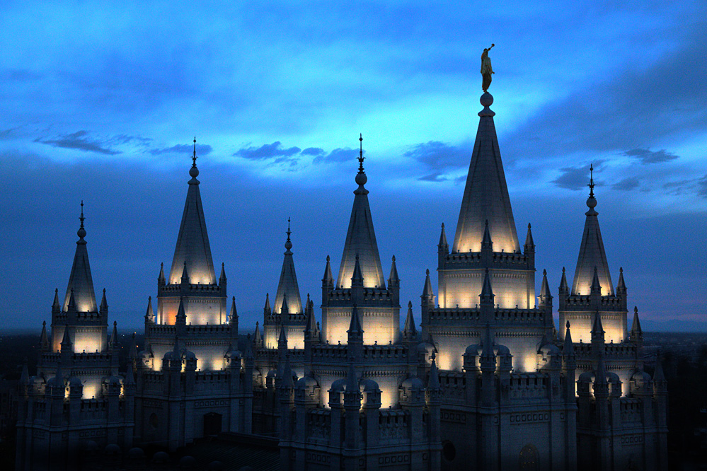 USA Utah - Salt-Lake-Tempel