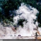 USA, Yellowstone NP, Firehole Lake Drive