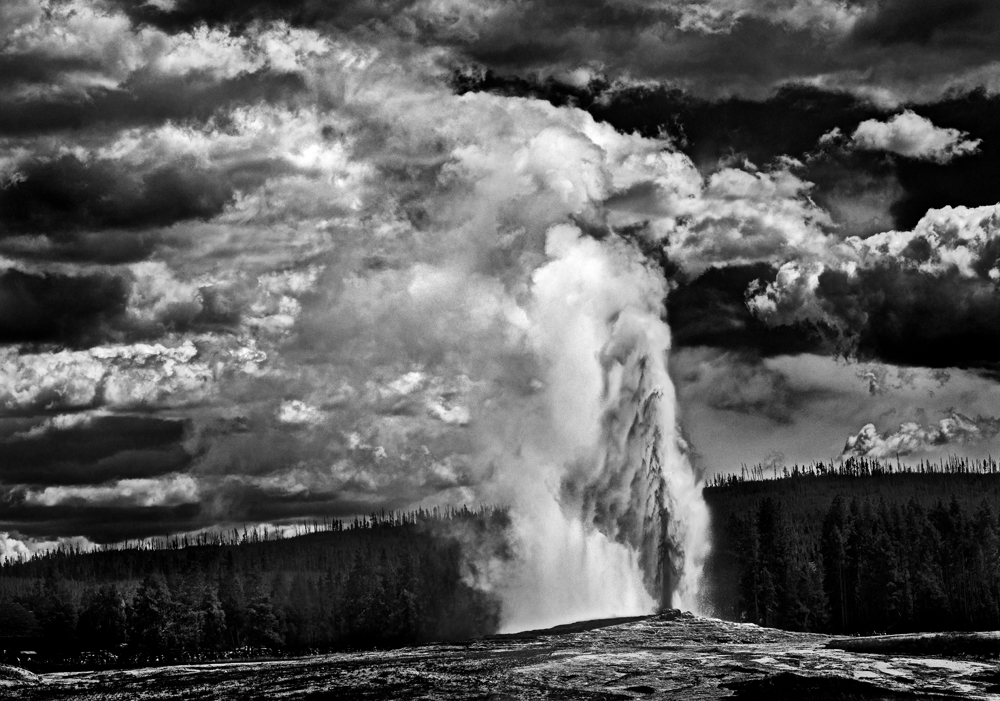 USA, Yellowstone, Old Faithful