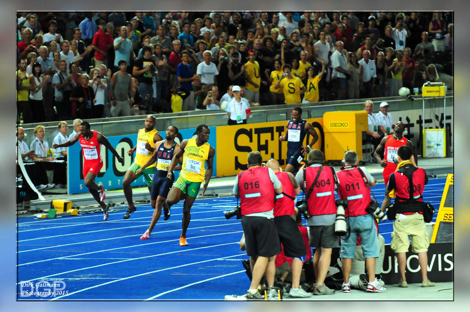 Usain Bolt the fastest man in 9.58 sec.12th IAAF World Championships in Athletics
