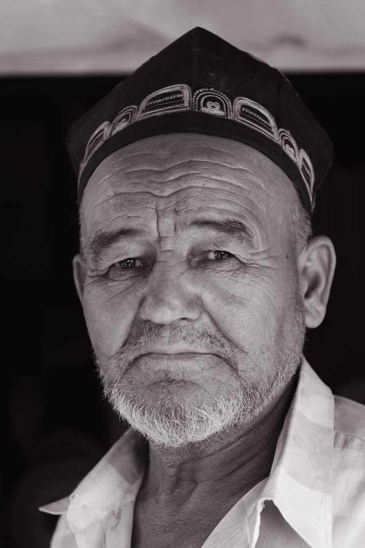 Usbekischer Handwerker in Andijan im Ferganatal