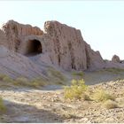Usbekistan - Ajaz Kale - Festungsmauern