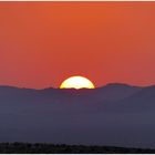 Usbekistan - Ajaz Kale - Jurtenlager - Sonnenuntergang