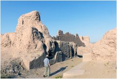 Usbekistan - Ajaz Kale - zwischen den Festungsmauern