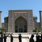 Usbekistan: Samarkand, Registan, Medrese Sher Dor