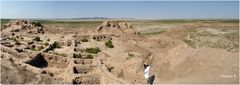 Usbekistan - Toprak Kala - Stadtansicht