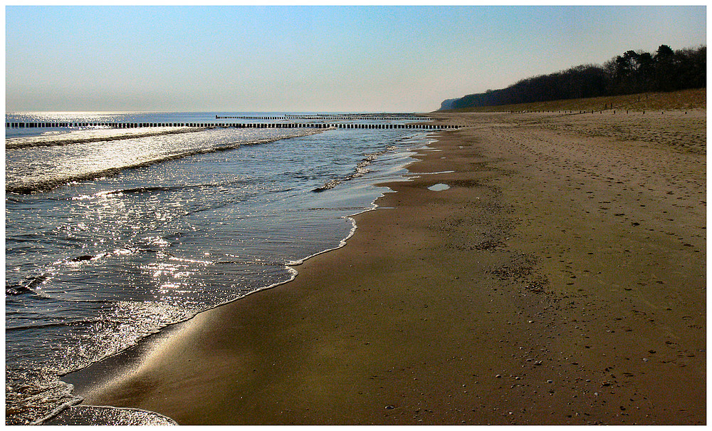 Usedom 2008/01 - Unterwegs am Strand