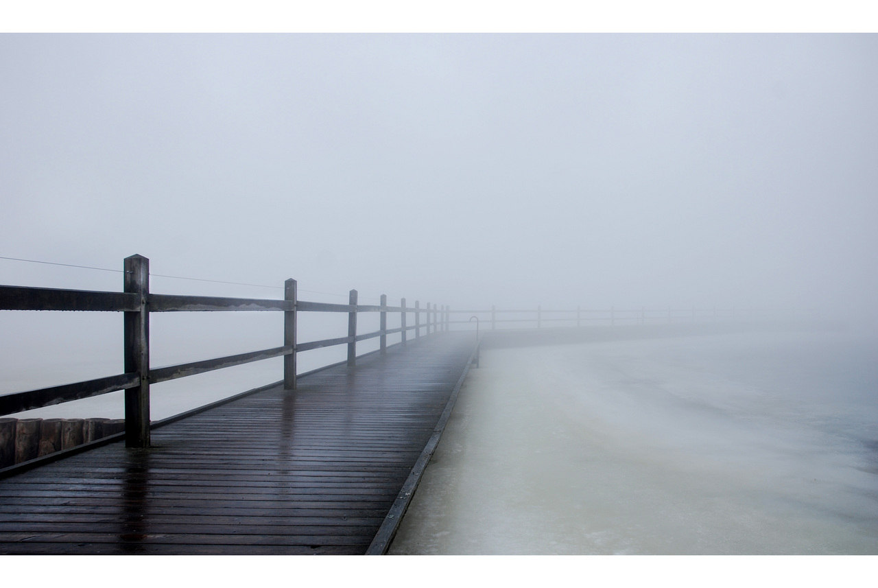 Usedom: Achterwasser im März