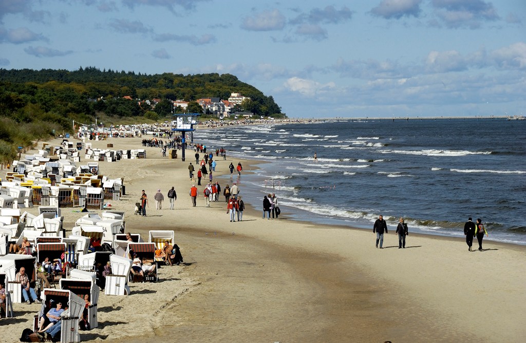 Usedom, Heringsdorf, Strand