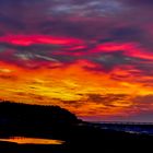 Usedom Himmel in Flamm