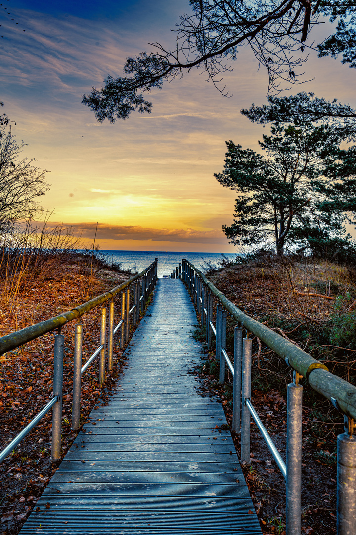 Usedom im Winterlicht