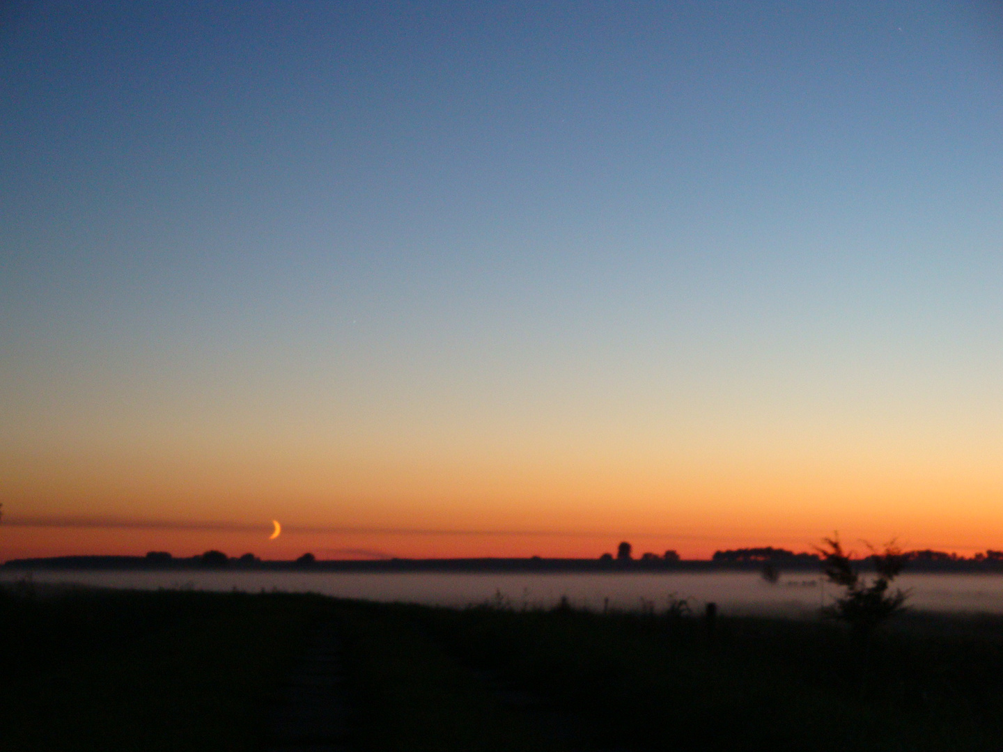 Usedom - Nebel in der Nacht