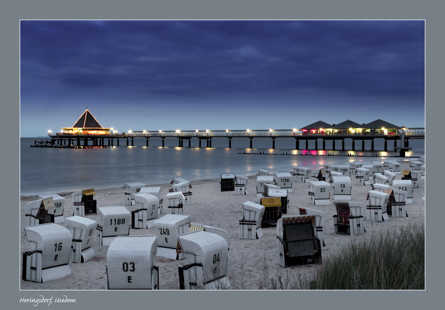 Usedom, Seebrücke in Heringsdorf