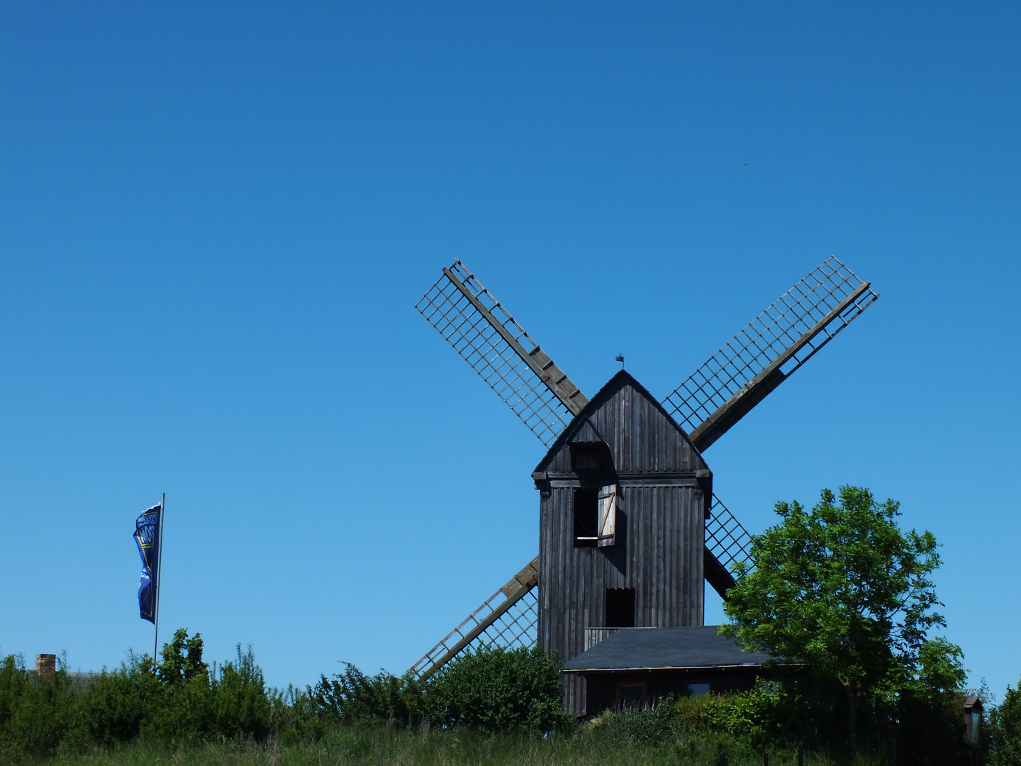 Usedom - Windmühle in Pudgala