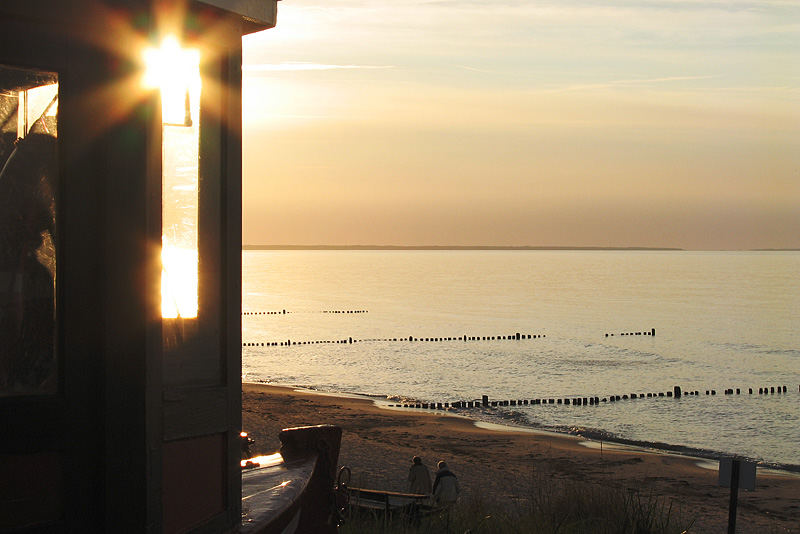 Usedom, Zempin - Abend am Strand