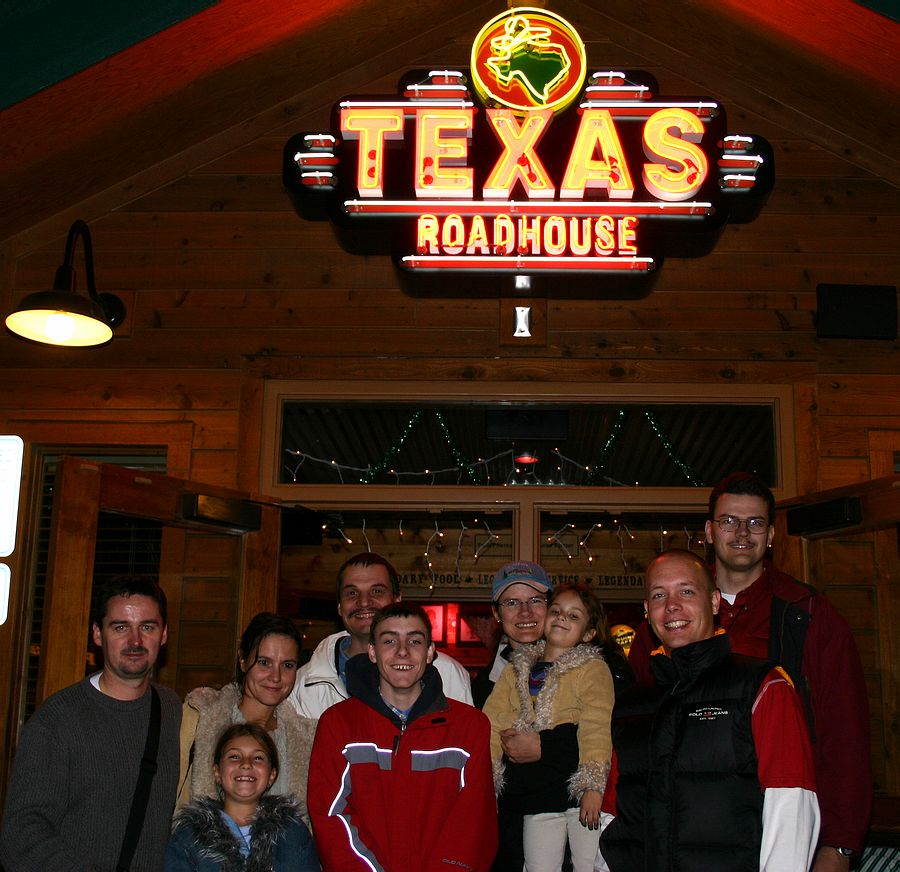 Usertreffen Downtown El Paso - Ausklang im Texas Roadhouse