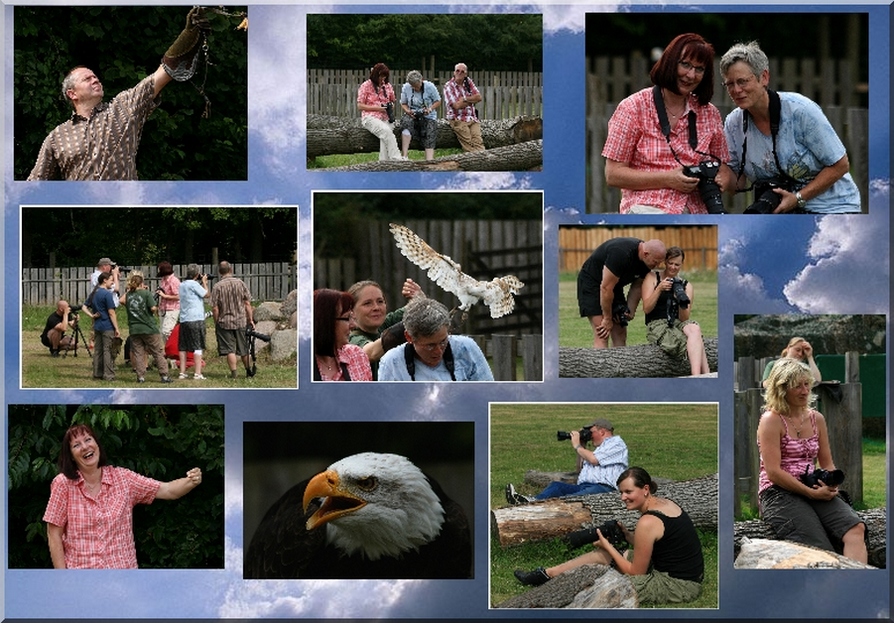 Usertreffen im Greifvogelzentrum