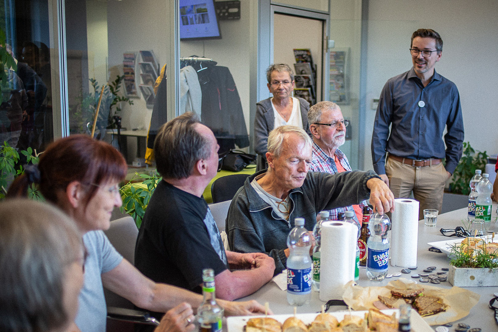 Usertreffen im Office der fotocommunity zur photokina 2018