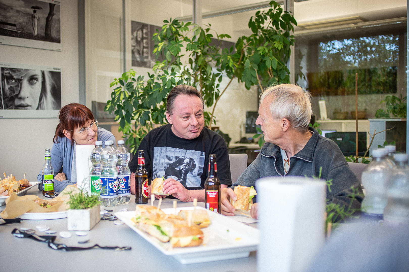 Usertreffen im Office der fotocommunity zur photokina 2018