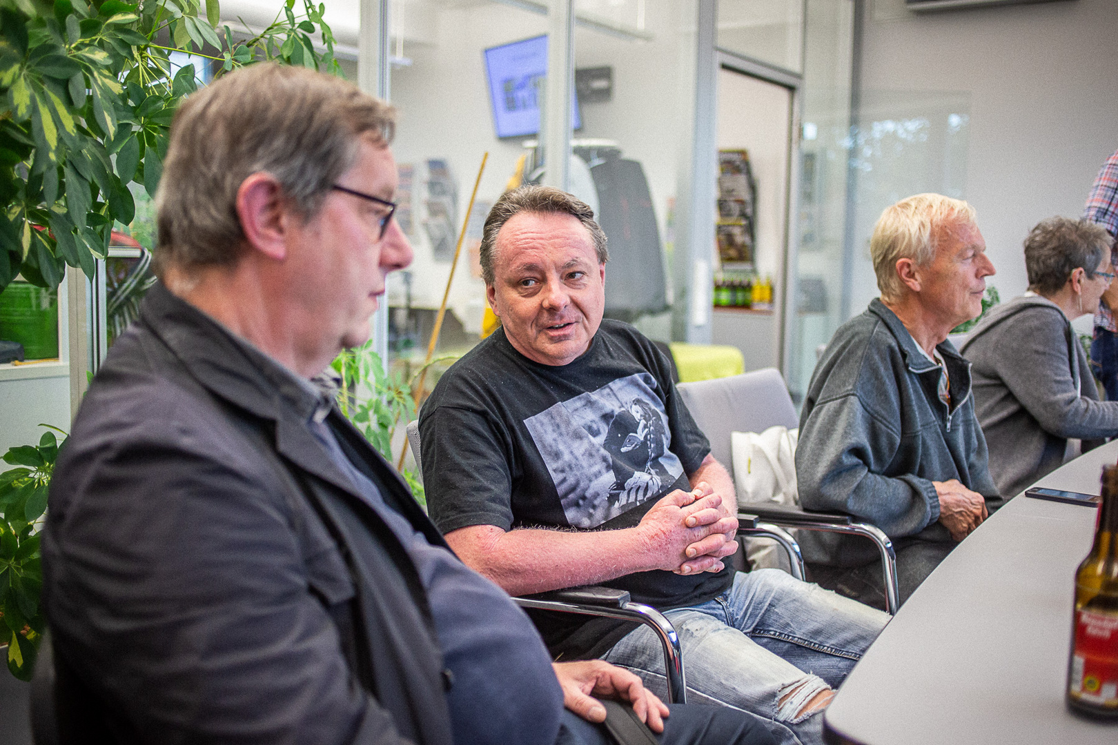 Usertreffen im Office der fotocommunity zur photokina 2018