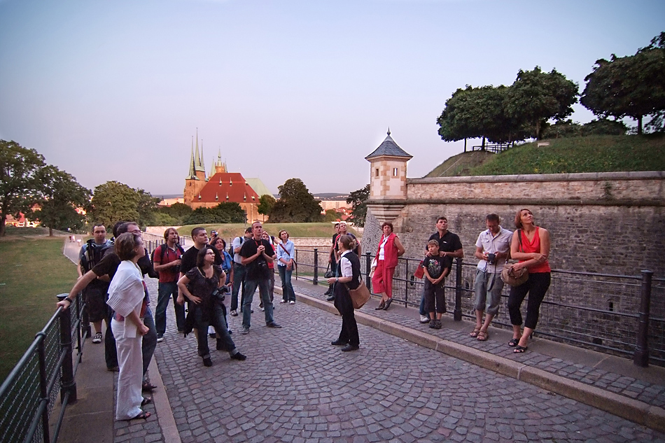 Usertreffen in Erfurt vor der Zitadelle