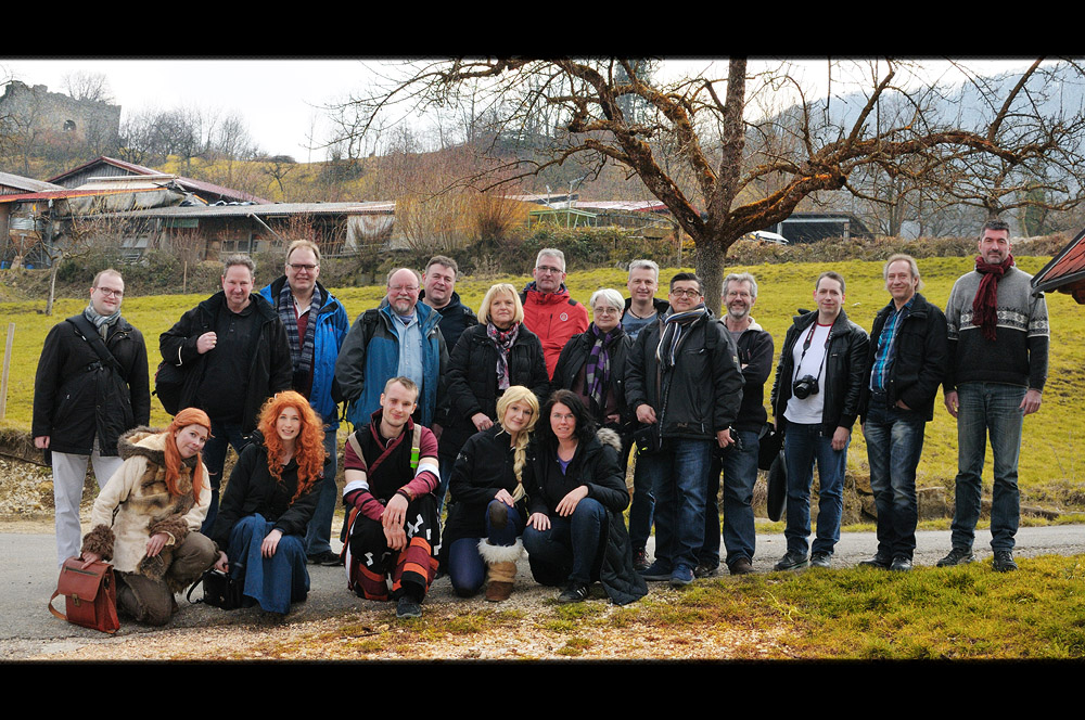 Usertreffen mit Cosplayer-Shooting auf der Sulzburg in Unterlenningen am 12. März 2016