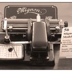 USG (AEG) Mignon Zeigerschreibmaschine