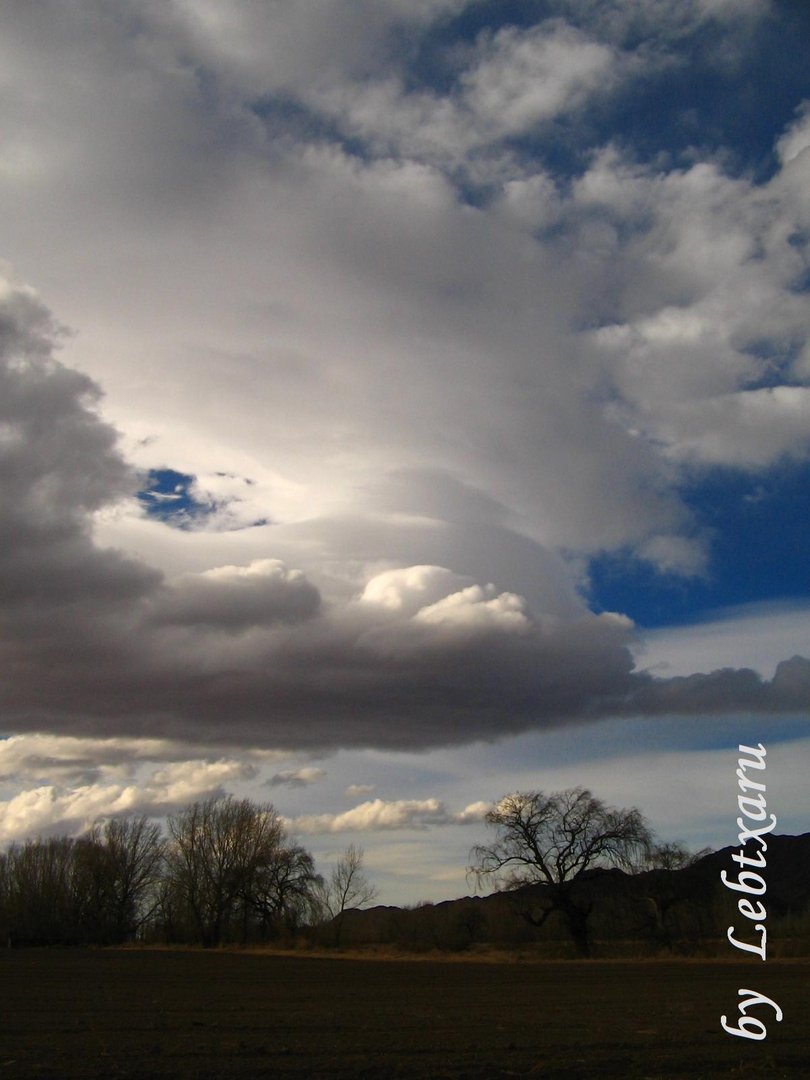 Uspallata clouds