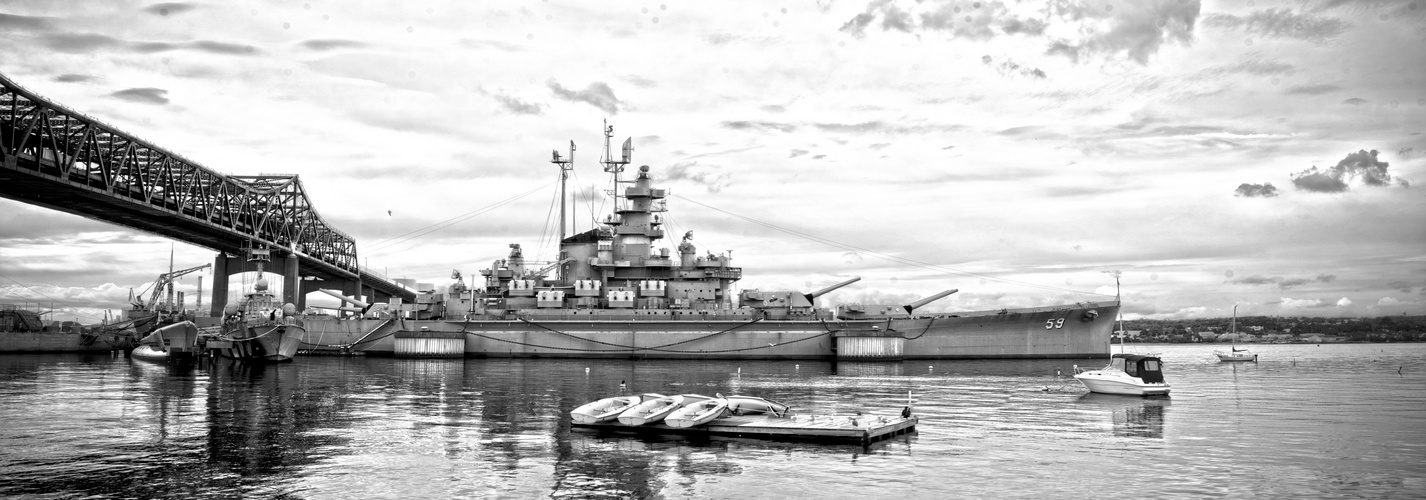 USS Massachusetts, Fall River