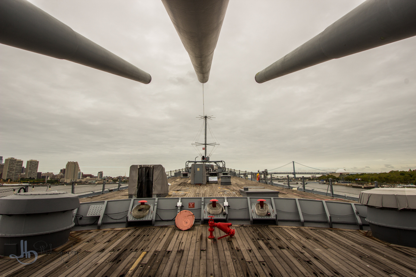 USS New Jersey - Hauptdeck