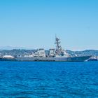 USS Oscar Austin - colour - Théoule-sur-Mer 2017