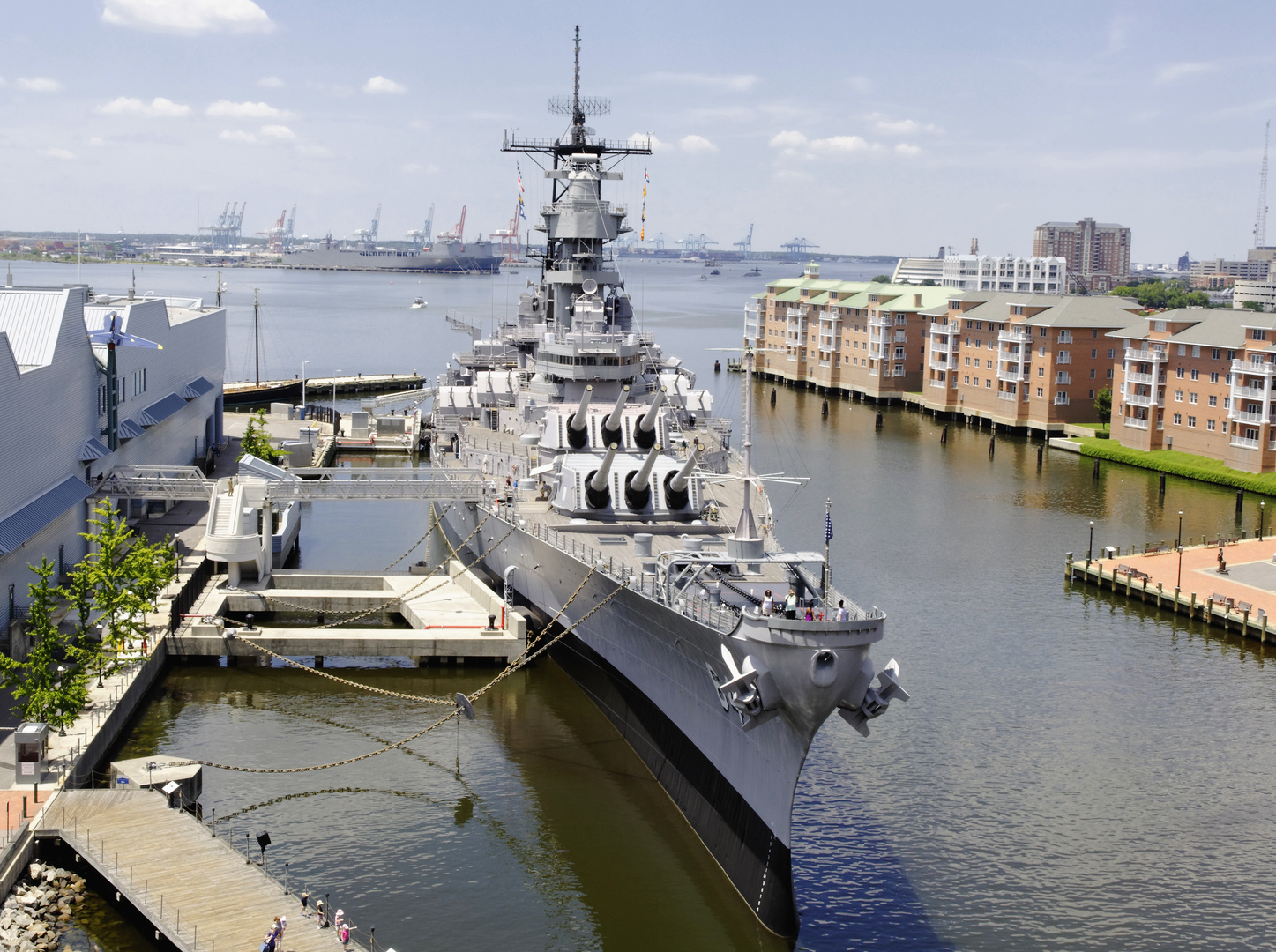 USS Wisconsin, Norfolk