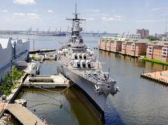 USS Wisconsin, Norfolk