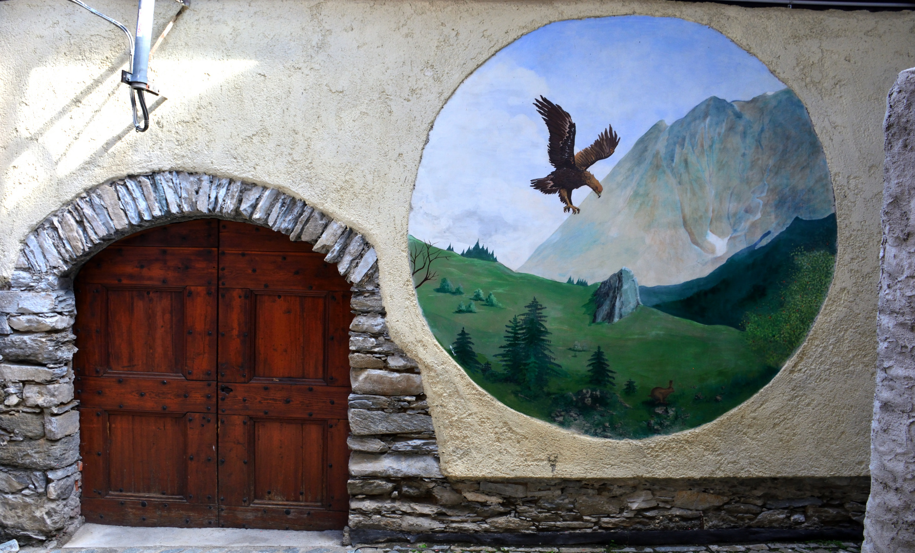 Usseaux_017_Luglio 2020_00001 Foto % Immagini| arte, murales, italy Foto su fotocommunity